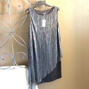Cocktail Black/Silver Dress